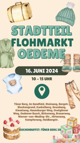 Stadtteilflohmarkt Lüneburg Oedeme