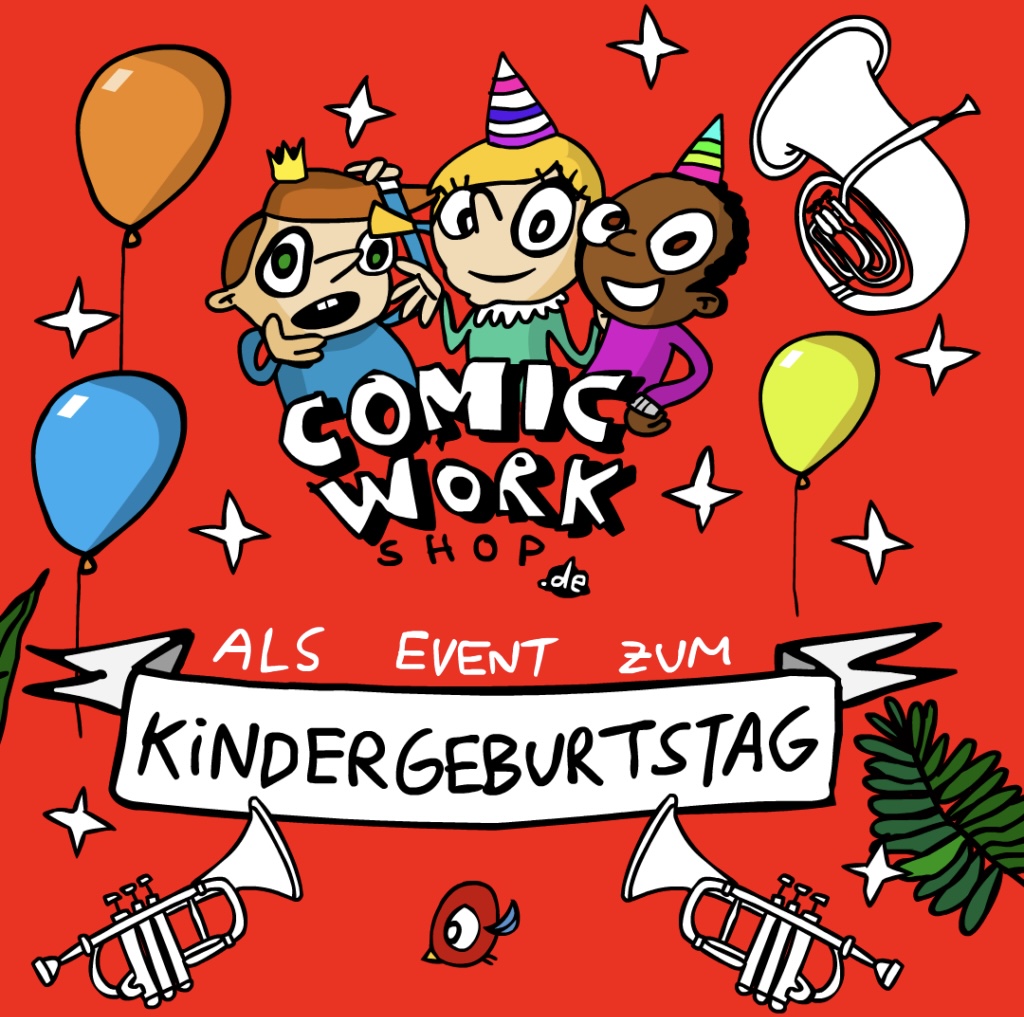 Comicworkshop Kindergeburtstag in Lüneburg