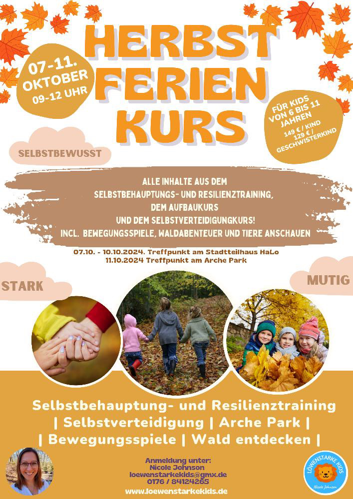 Herbstferien in Lüneburg - Löwenstarke Kids