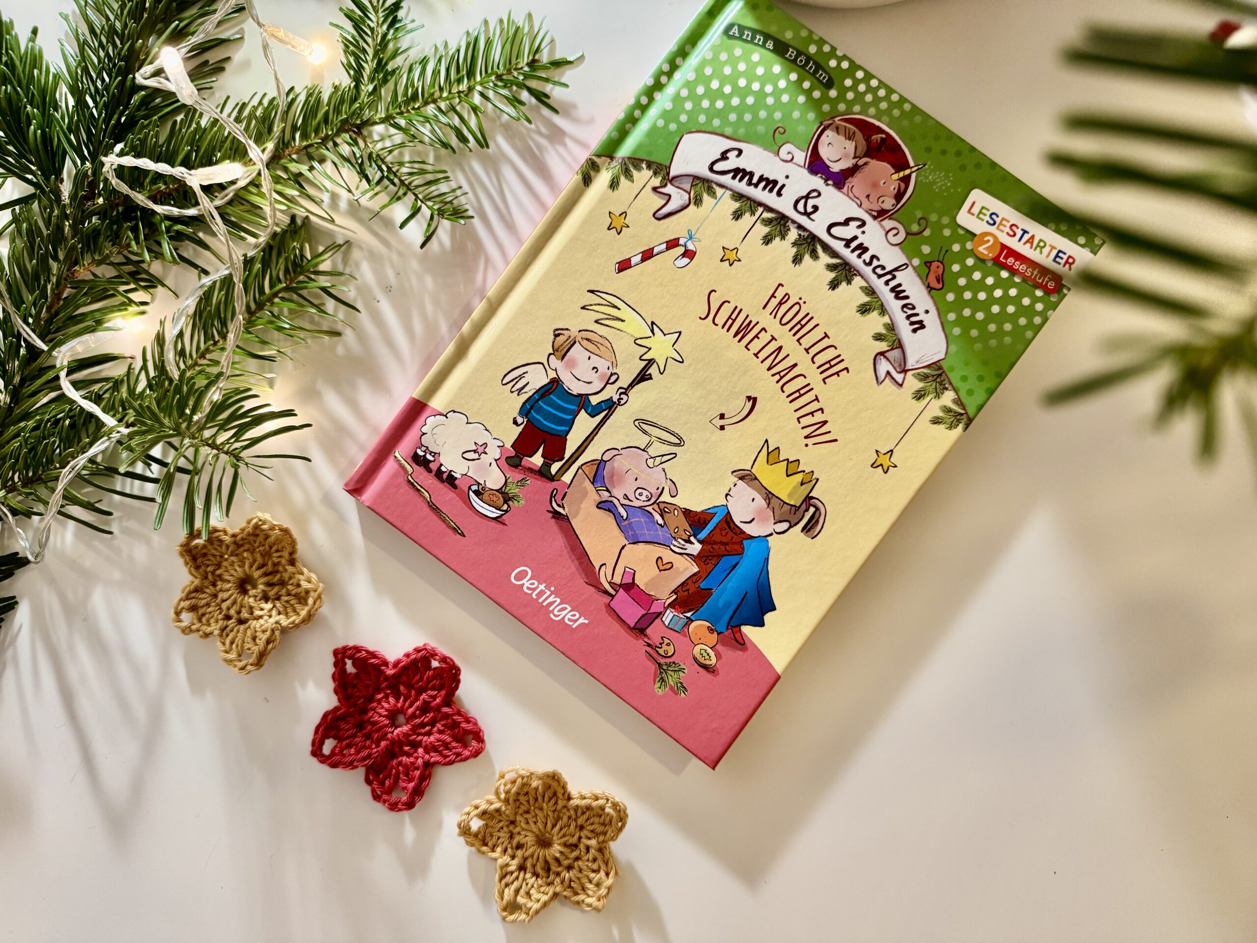 Weihnachtsbücher für Kinder - fröhliche Schweinachten