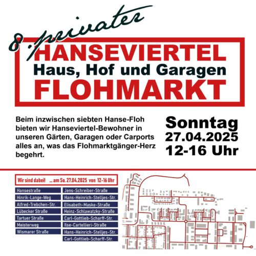 Flohmarkt im Hanseviertel Lüneburg