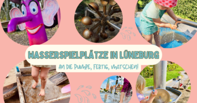Wasserspielplätze in Lüneburg - große Übersicht