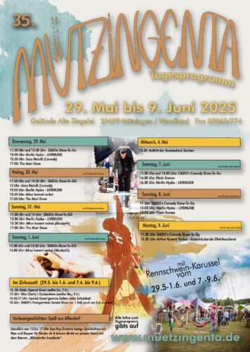 Programm Mützingenta 2025