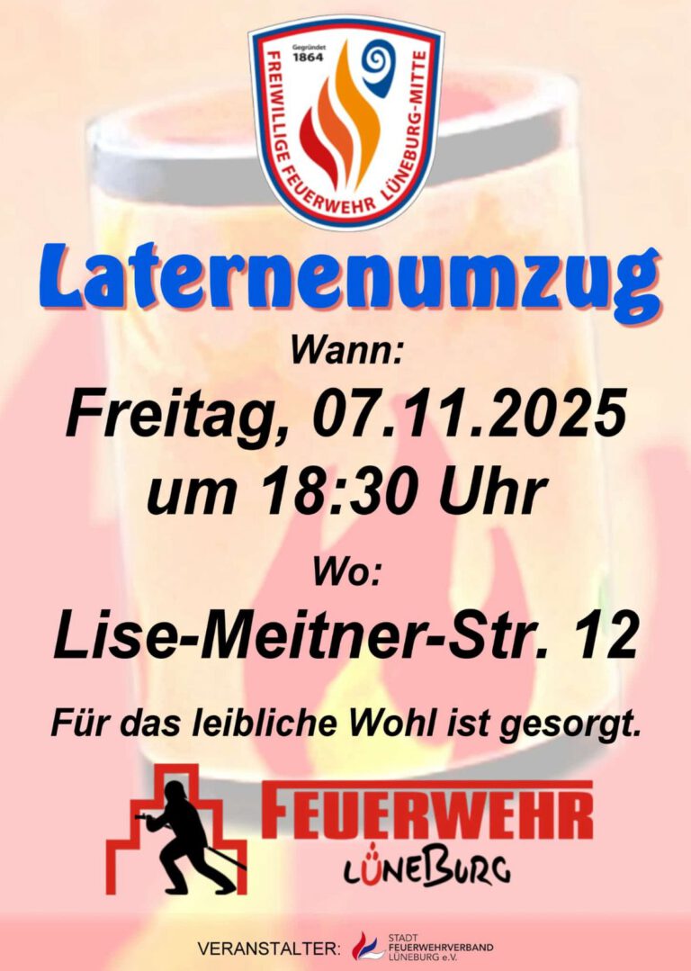 Laternenumzüge 2025 in Lüneburg und Umgebung