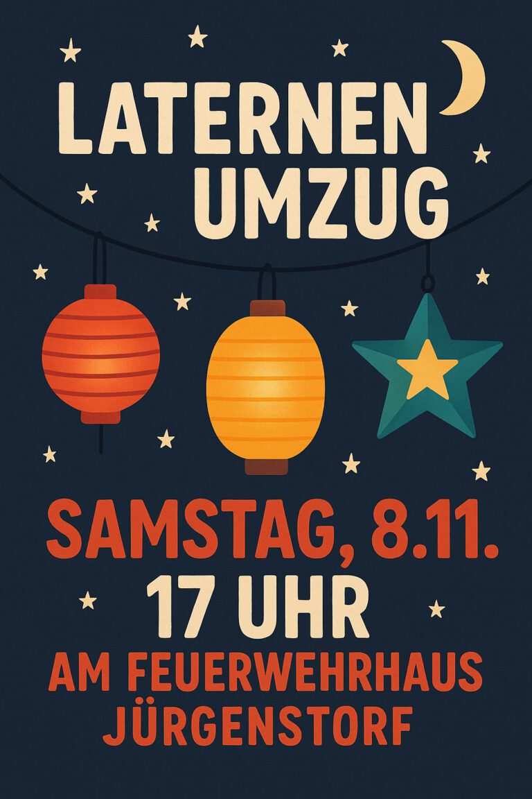 Laternenumzüge 2025 in Lüneburg und Umgebung