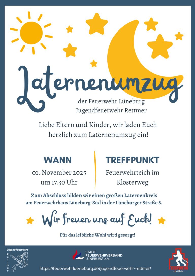 Laternenumzüge 2025 in Lüneburg und Umgebung