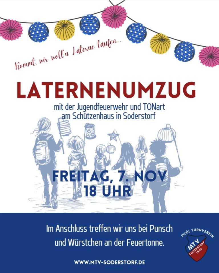 Laternenumzüge 2025 in Lüneburg und Umgebung