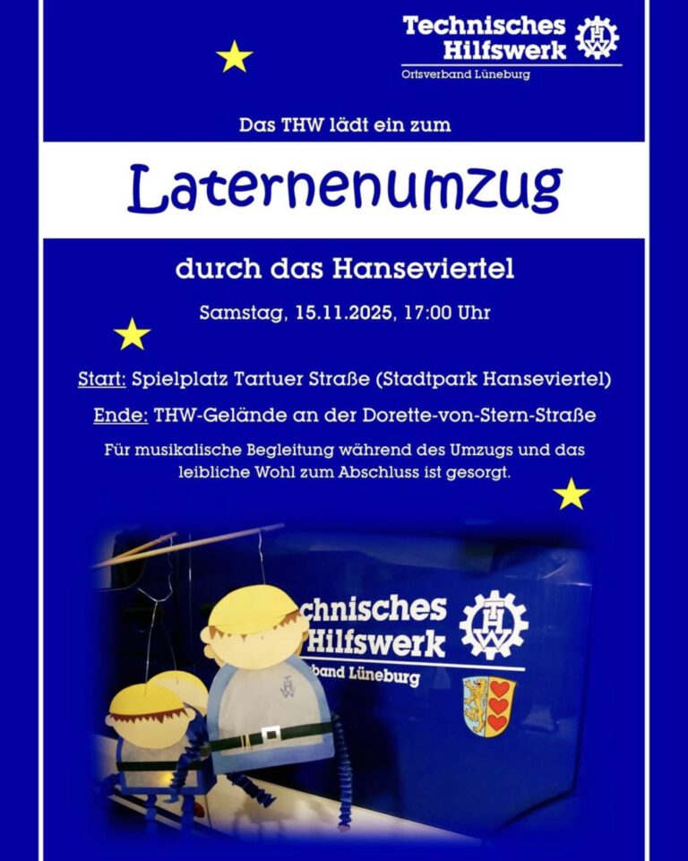 Laternenumzüge 2025 in Lüneburg und Umgebung