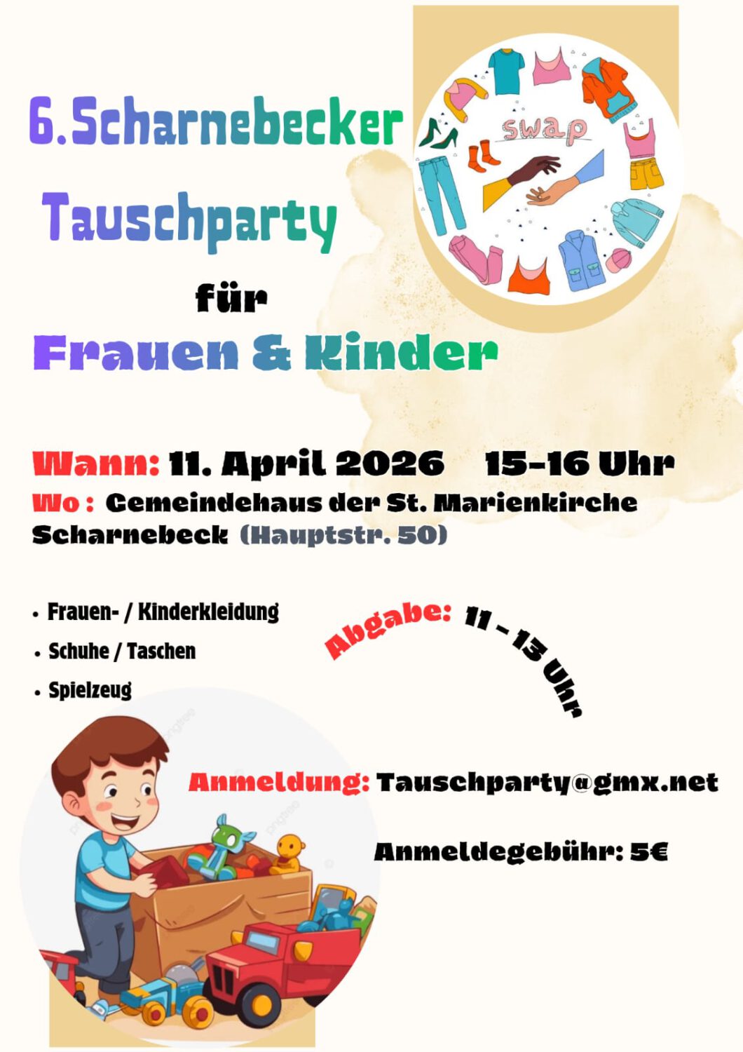 Flohmarkt nahe Lüneburg