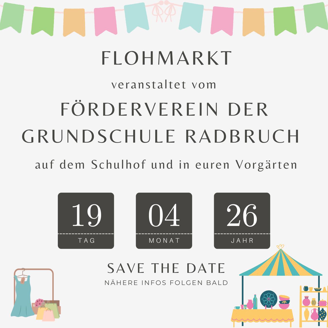 Flohmarkt der Grundschule in Radbruch