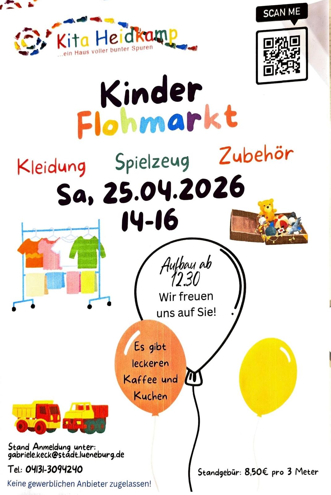 Kinder Flohmarkt in Lüneburg