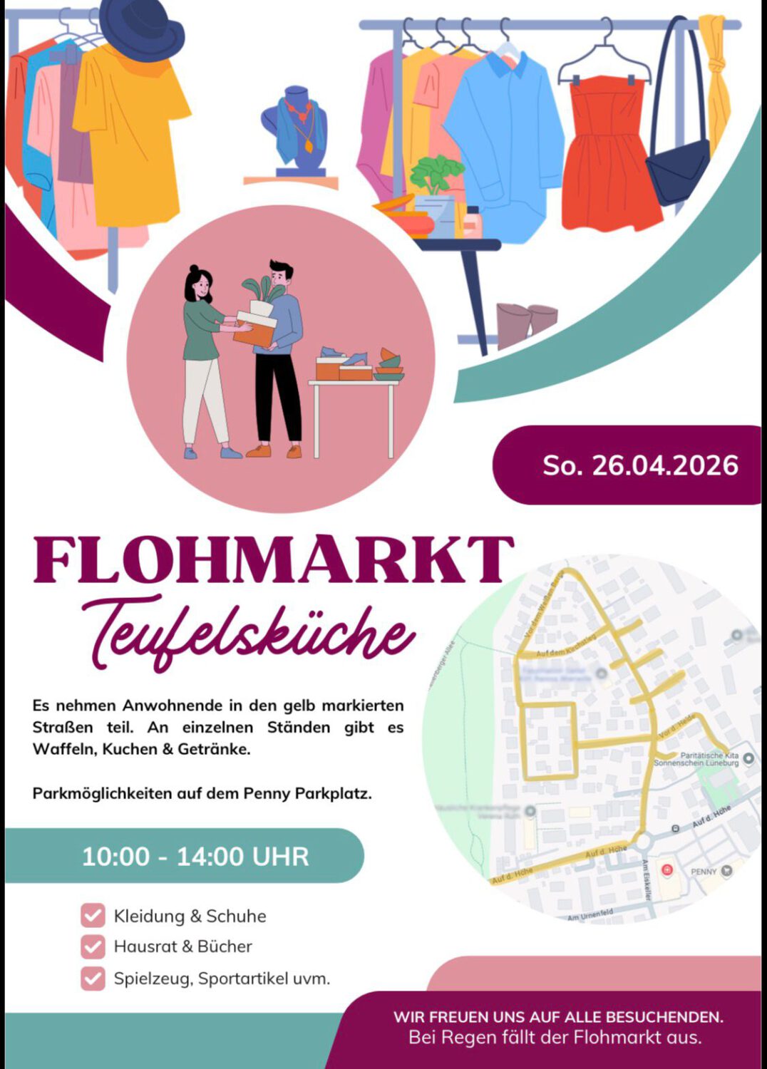 Flohmarkt in Lüneburg