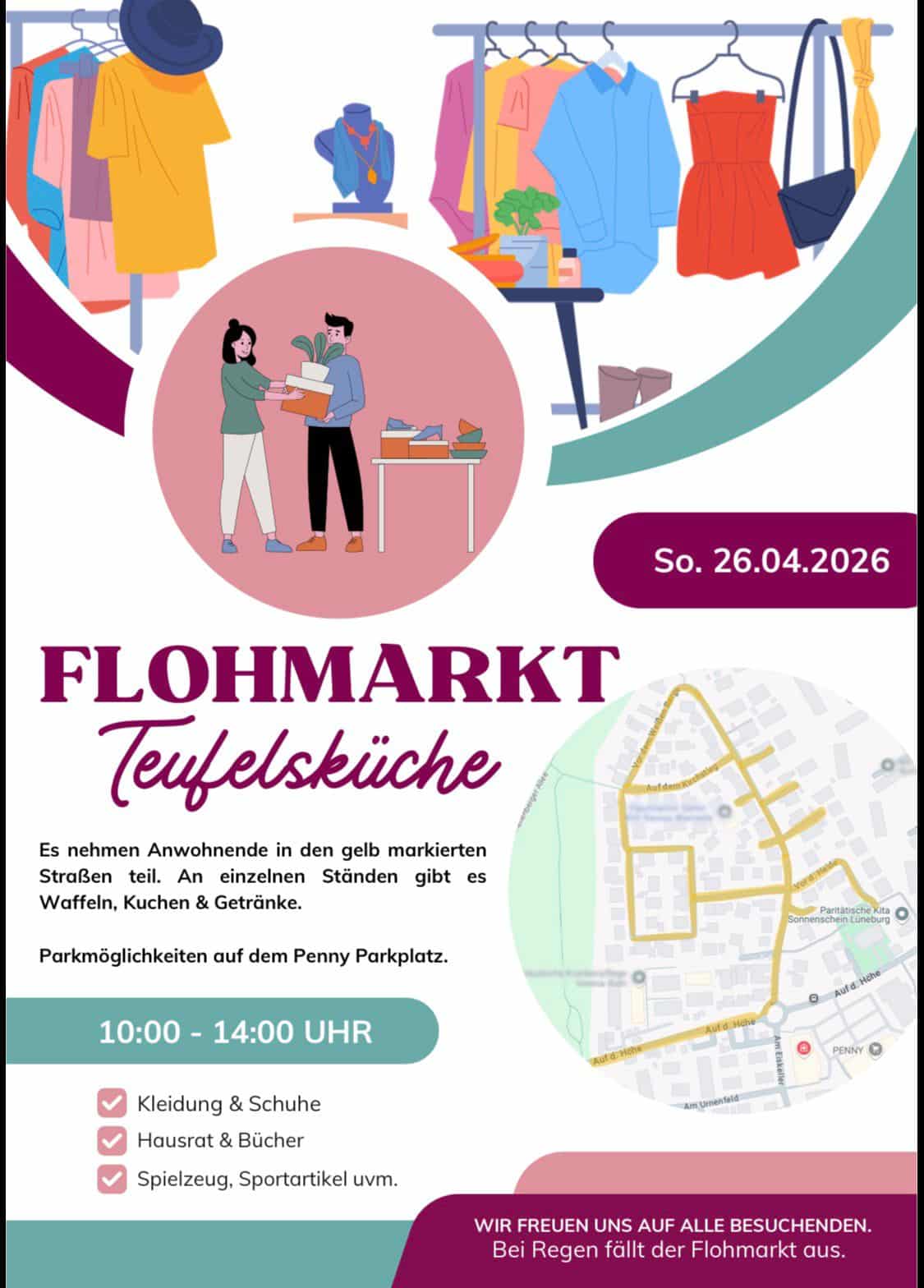 Flohmarkt in Lüneburg