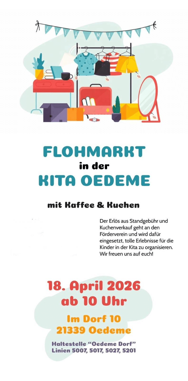 Kinderflohmarkt in Lüneburg